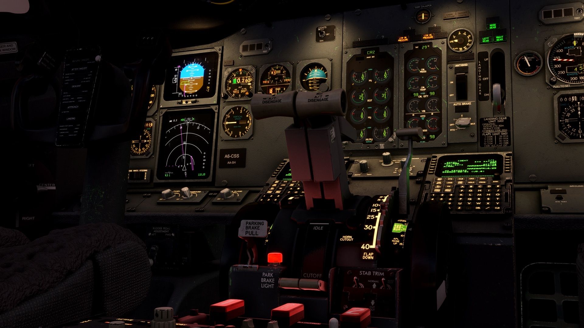 Microsoft Flight Simulator 737-500